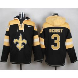 Cheap Bobby Hebert Saints Hoodie From China Black #3