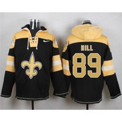 Cheap Josh Hill Saints Hoodie From China Black #89