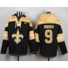 Cheap Drew Brees Saints Hoodie From China Black #9