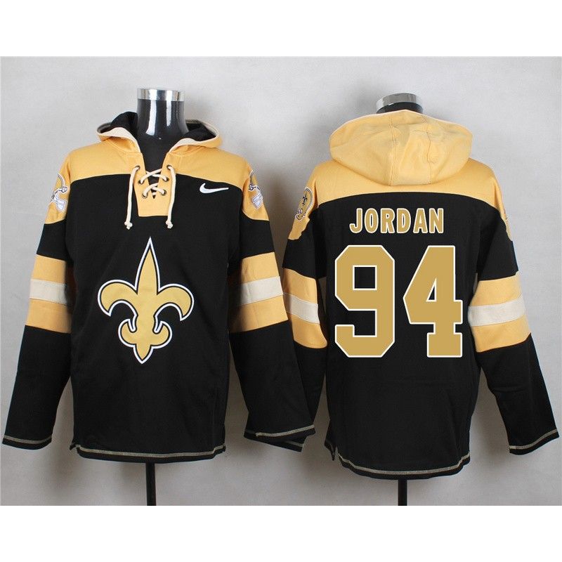 Cheap Cameron Jordan Saints Hoodie From China Black #94