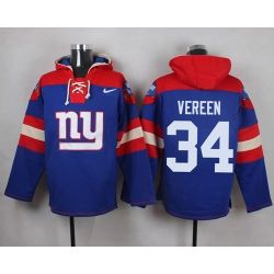 Cheap Shane Vereen Giants Hoodie From China Blue #34