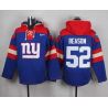 Cheap Jon Beason Giants Hoodie From China Blue #52