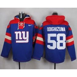 Cheap Owa Odighizuwa Giants Hoodie From China Blue #58