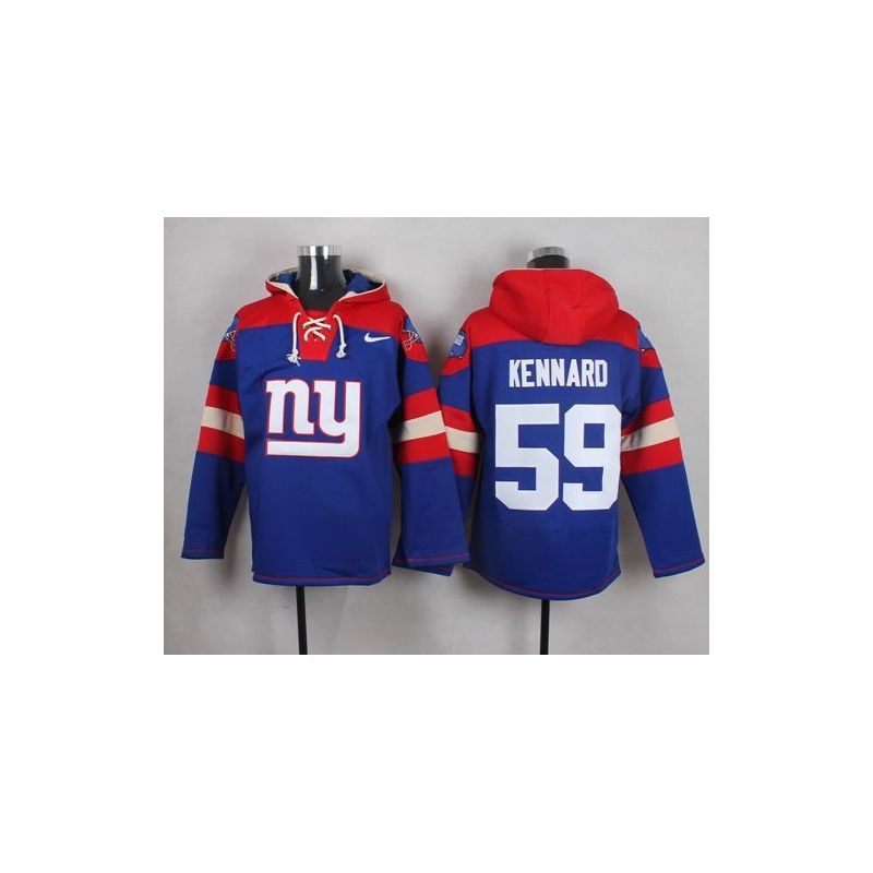 Cheap Devon Kennard Giants Hoodie From China Blue #59