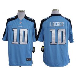 Cheap Jake Locker Titans Jersey #10 Blue From China Game