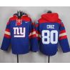 Cheap Victor Cruz Giants Hoodie From China Blue #80