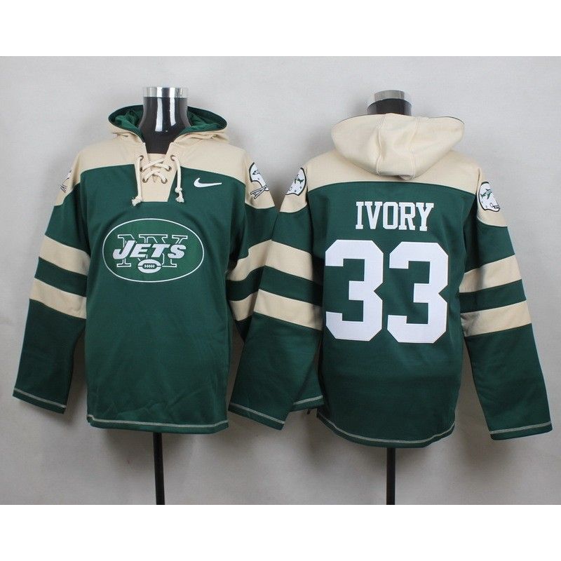 Cheap Chris Ivory Jets Hoodie From China Green #33