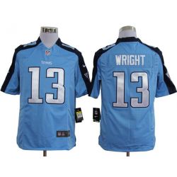Cheap Kendall Wright Titans Jersey #13 Blue From China Game