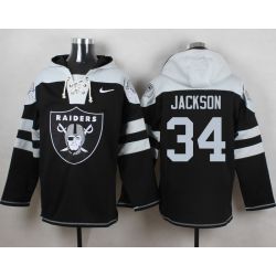 Cheap Bo Jackson Raiders Hoodie From China Black #34