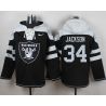 Cheap Bo Jackson Raiders Hoodie From China Black #34
