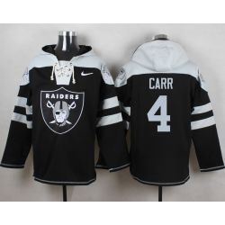 Cheap Derek Carr Raiders Hoodie From China Black #4
