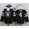 Cheap Derek Carr Raiders Hoodie From China Black #4