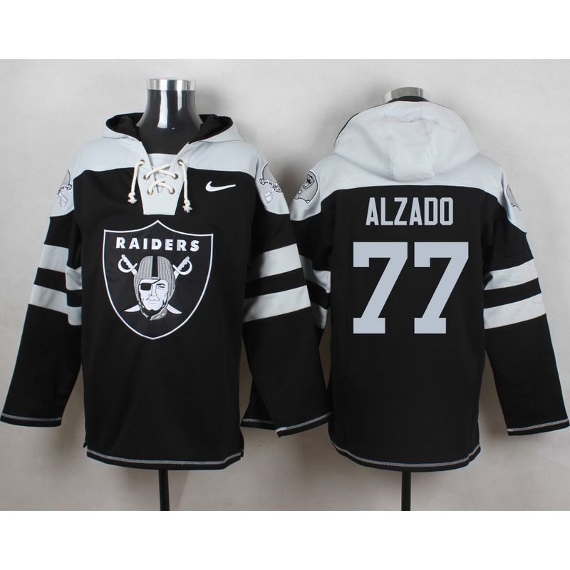 Cheap Lyle Alzado Raiders Hoodie From China Black #77