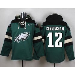 Cheap Randall Cunningham Eagles Hoodie From China Green #12