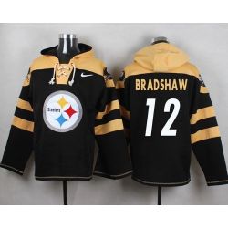 Cheap Terry Bradshaw Steelers Hoodie From China Black #12
