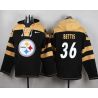 Cheap Jerome Bettis Steelers Hoodie From China Black #36