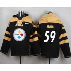 Cheap Jack Ham Steelers Hoodie From China Black #59