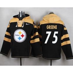 Cheap Joe Greene Steelers Hoodie From China Black #75
