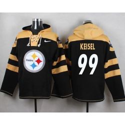 Cheap Brett Keisel Steelers Hoodie From China Black #99