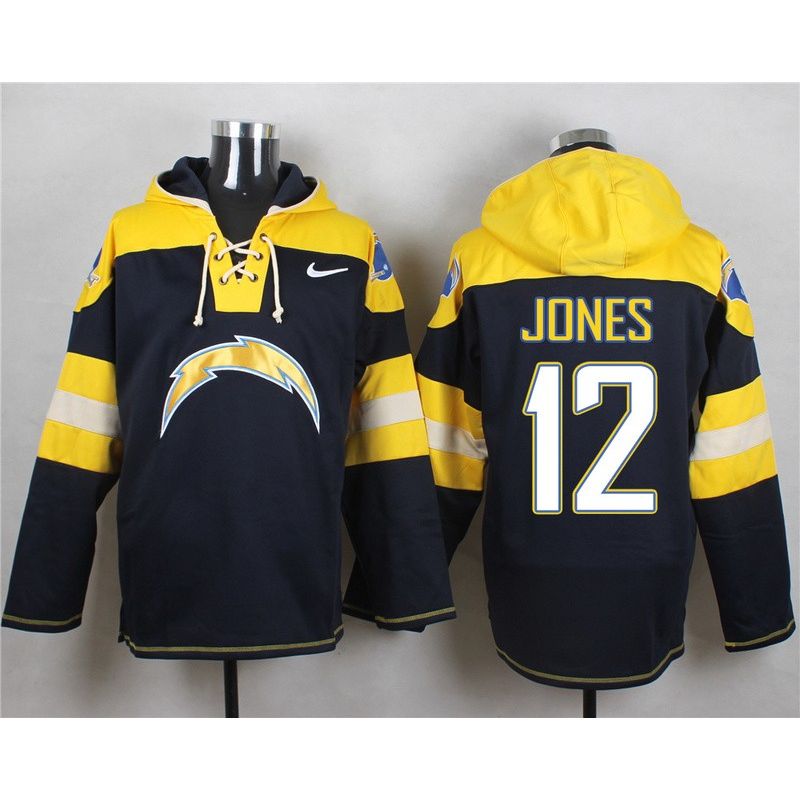Cheap Jacoby Jones Chargers Hoodie From China Navy #12