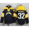 Cheap Eric Weddle Chargers Hoodie From China Navy #32
