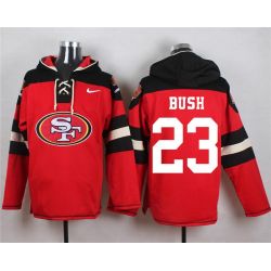 Cheap Reggie Bush 49ers Hoodie From China Red #23