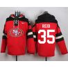 Cheap Eric Reid 49ers Hoodie From China Red #35