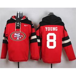 Cheap Steve Young 49ers Hoodie From China Red #8