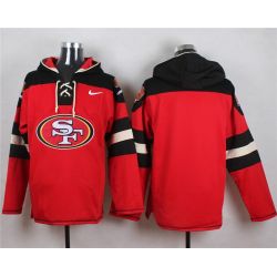 Cheap 49ers Hoodie From China Red Blank