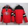 Cheap 49ers Hoodie From China Red Blank