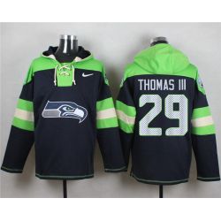 Cheap Earl Thomas III Seahawks Hoodie From China Blue #29