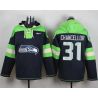 Cheap Kam Chancellor Seahawks Hoodie From China Blue #31