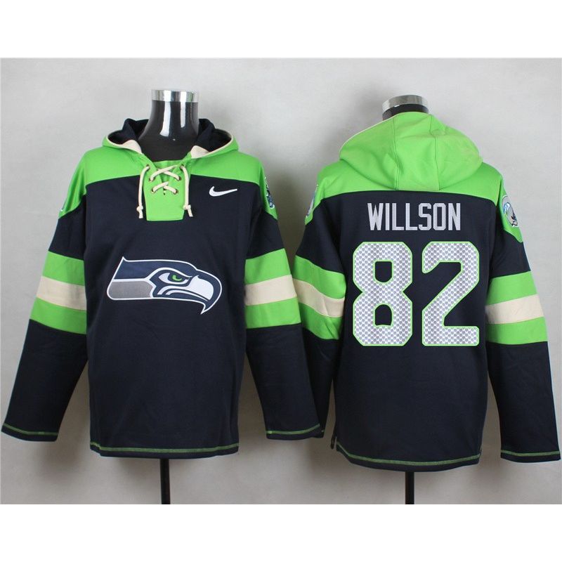 Cheap Luke Willson Seahawks Hoodie From China Blue #82