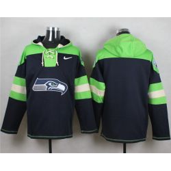 Cheap Seahawks Hoodie From China Blue Blank
