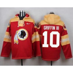 Cheap Robert Griffin III Redskins Hoodie From China Red #10