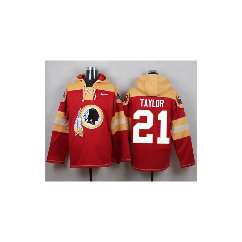 Cheap Sean Taylor Redskins Hoodie From China Red #21