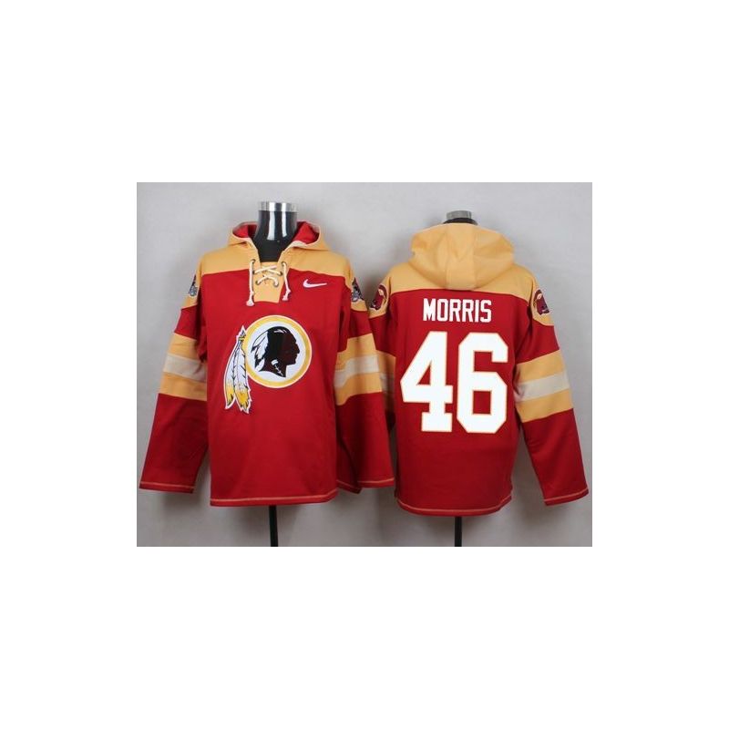 Cheap Alfred Morris Redskins Hoodie From China Red #46