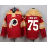 Cheap Brandon Scherff Redskins Hoodie From China Red #75
