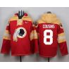 Cheap Kirk Cousins Redskins Hoodie From China Red #8