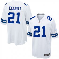 Cheap Ezekiel Elliott Cowboys Jersey From China White Limited #21