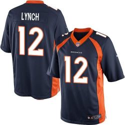 Cheap Paxton Lynch Broncos Jersey From China Blue Limited #12