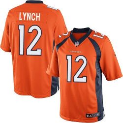 Cheap Paxton Lynch Broncos Jersey From China Orange Limited #12