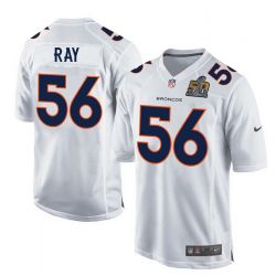 Cheap Shane Ray Broncos Jersey From China White Super Bowl 50 game event Limited #56