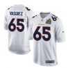 Cheap Louis Vasquez Broncos Jersey From China White Super Bowl 50 game event Limited #65