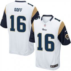 Cheap Jared Goff Rams Jersey From China White Limited #16