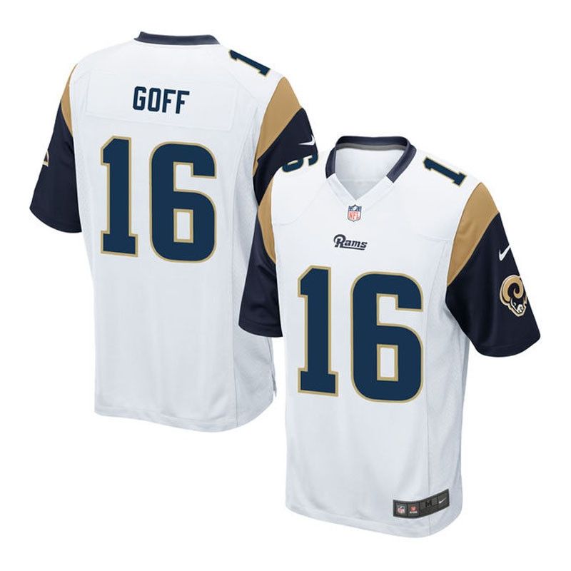 Cheap Jared Goff Rams Jersey From China White Limited #16