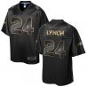 Cheap Marshawn Lynch Seahawks Jersey From China ProLine Black 2016 Gold Collection #24