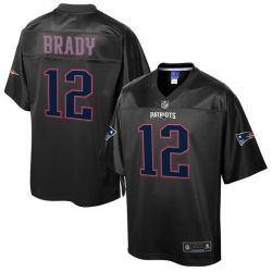 Cheap Tom Brady Patriots Jersey From China ProLine Black Reverse Fashion #12