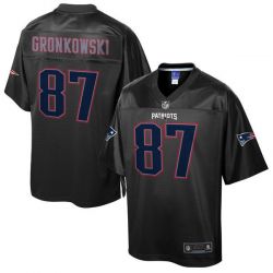 Cheap Rob Gronkowski Patriots Jersey From China ProLine Black Reverse Fashion #87