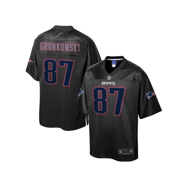 Cheap Rob Gronkowski Patriots Jersey From China ProLine Black Reverse Fashion #87